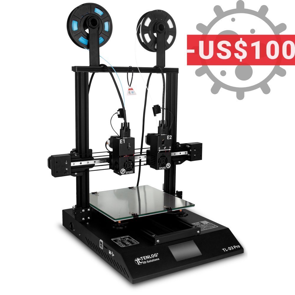 Fighting COVID-19 TL-D3 Pro $100 OFF for USA Tenlog 3D STAND WITH YOU! (This Promotion Has Ended)