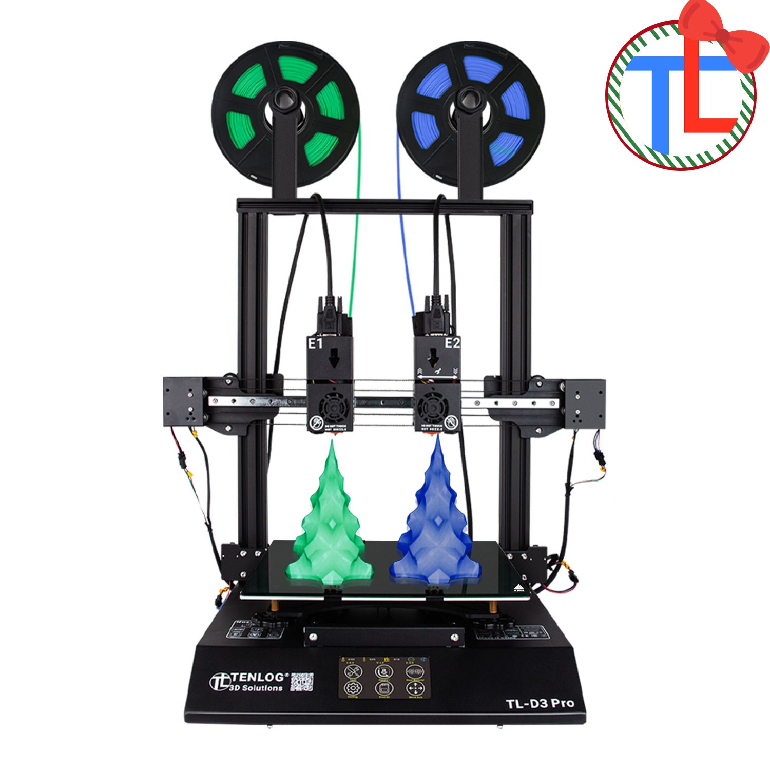 Merry Christmas, TL-D3 Pro USD $120 OFF, Get IDEX 3D Printer Now  (This Promotion Has Ended)